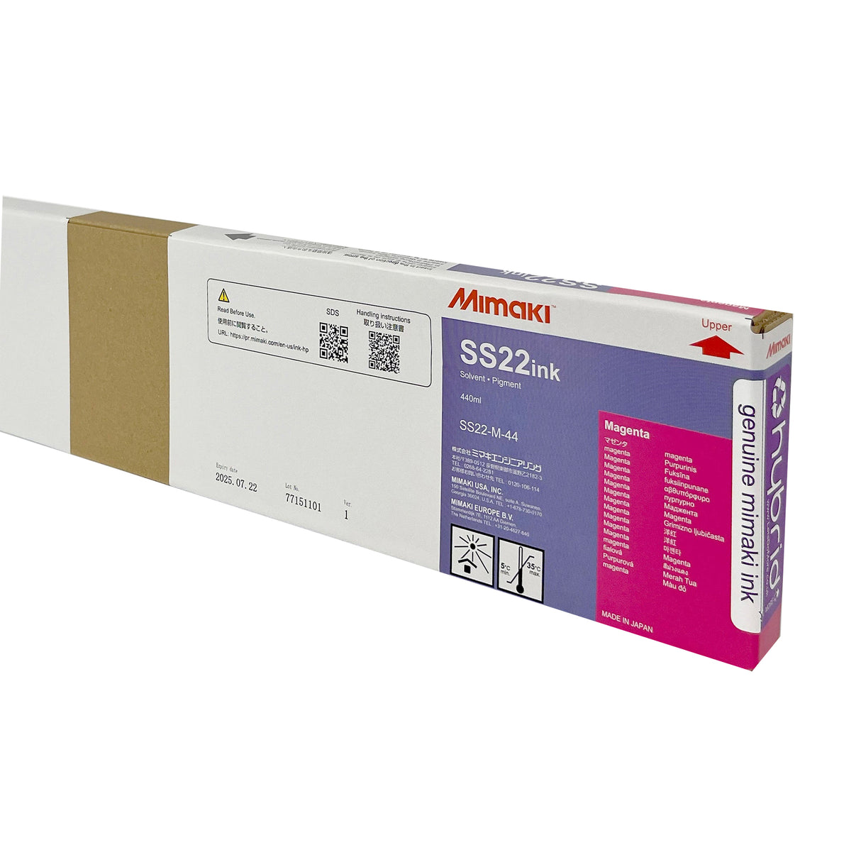 Expiring Soon Inks - Mimaki SS22 Super Solvent Inks - 440 ml