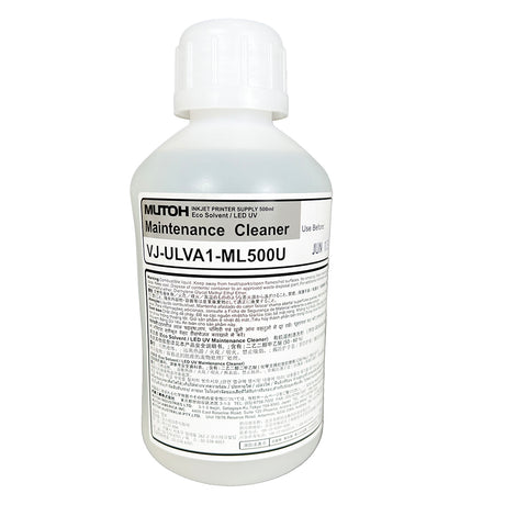Mutoh UV/Eco Maintenance Cleaner 500ML Bottle 