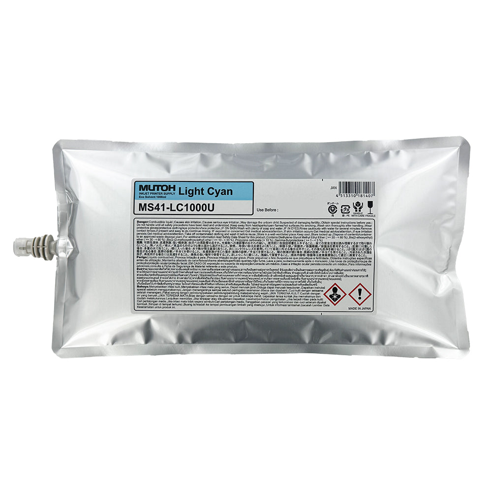 Mutoh MS41 Eco-Solvent Ink 1000 ml | XpertJet SR – Signwarehouse