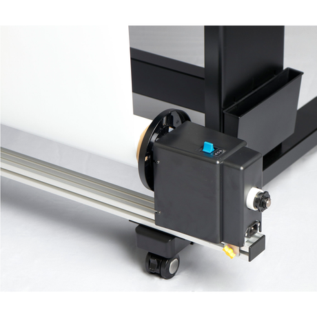 MUTOH XpertJet 1341SR PRO - 54 Inch Eco-Solvent Printer Close Up of Media Take Up Reel