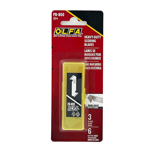 OLFA L-2 18mm Classic Heavy-Duty Utility Knife with Rubber Grip