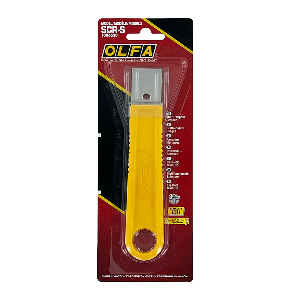 Rascador de vidrio con cuchilla intercambiable de acero inoxidable GSR-1 ( Olfa) – Aghasa Turis Rascador de vidrio con cuchilla intercambiable de acero inoxidable GSR-1 ( Olfa) – Aghasa Turis