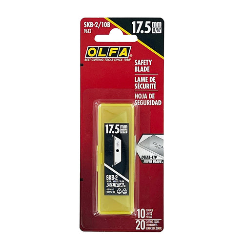 OLFA SKB-2 Dual-Edge Retractable Replacement Blades - 10 Pack