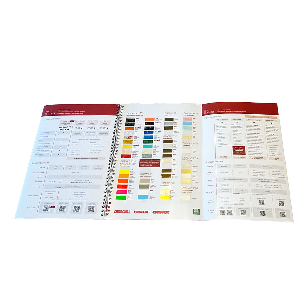 Orafol Vinyl Color Chart Guide – Signwarehouse