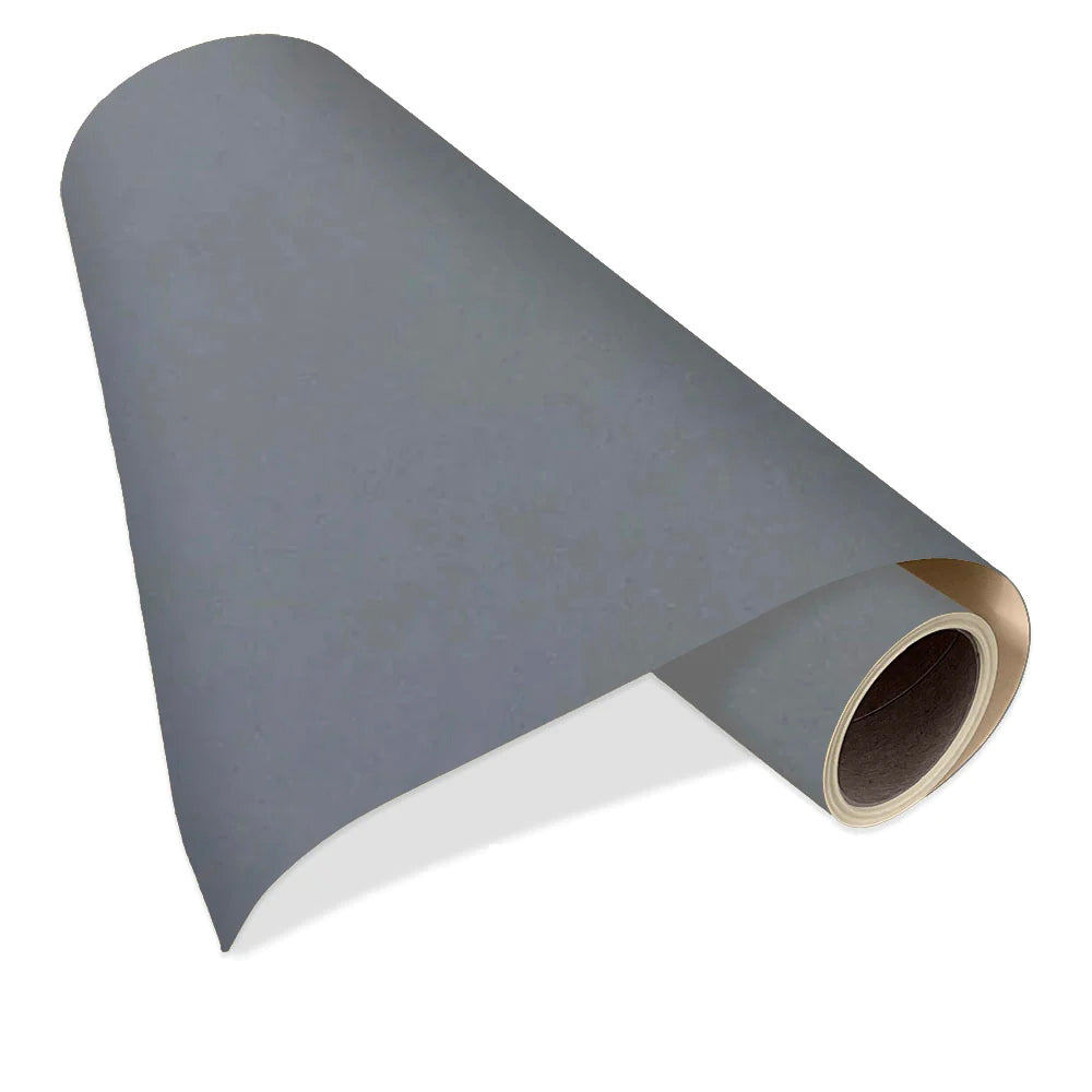 Oracal 651 Matte Adhesive Vinyl - Silver Grey Metallic