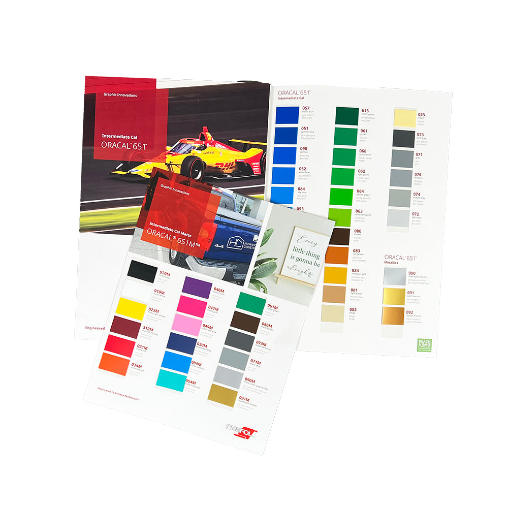 Oracal 651 Vinyl Color Chart