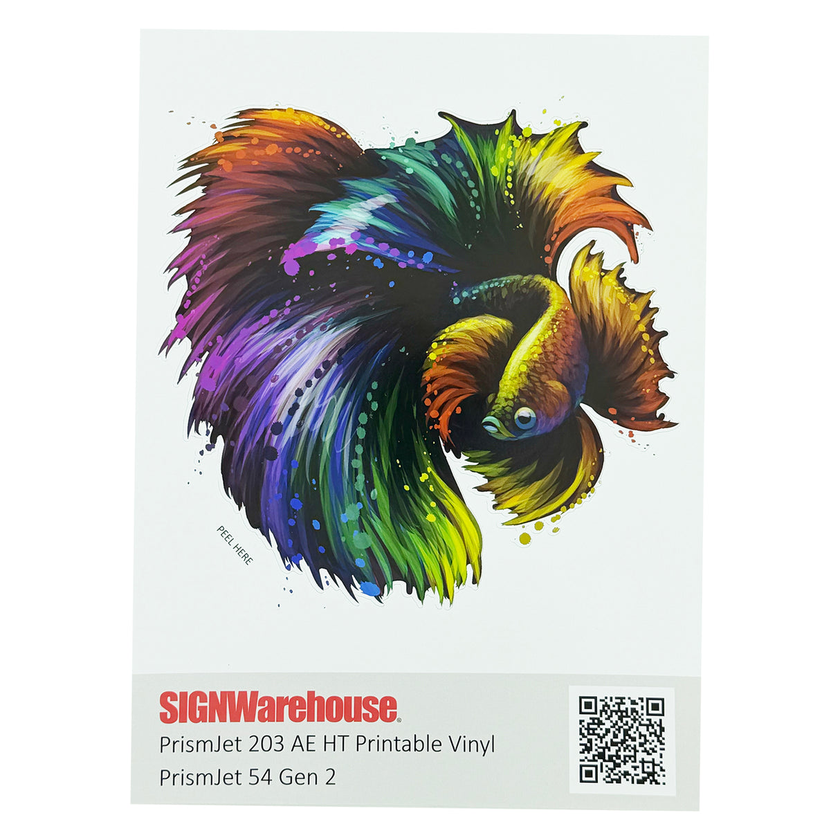 PrismJET 54 Gen2 Print Samples