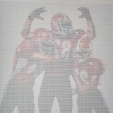 PrismJET 8oz Printable Mesh Banner Printed Sample Back