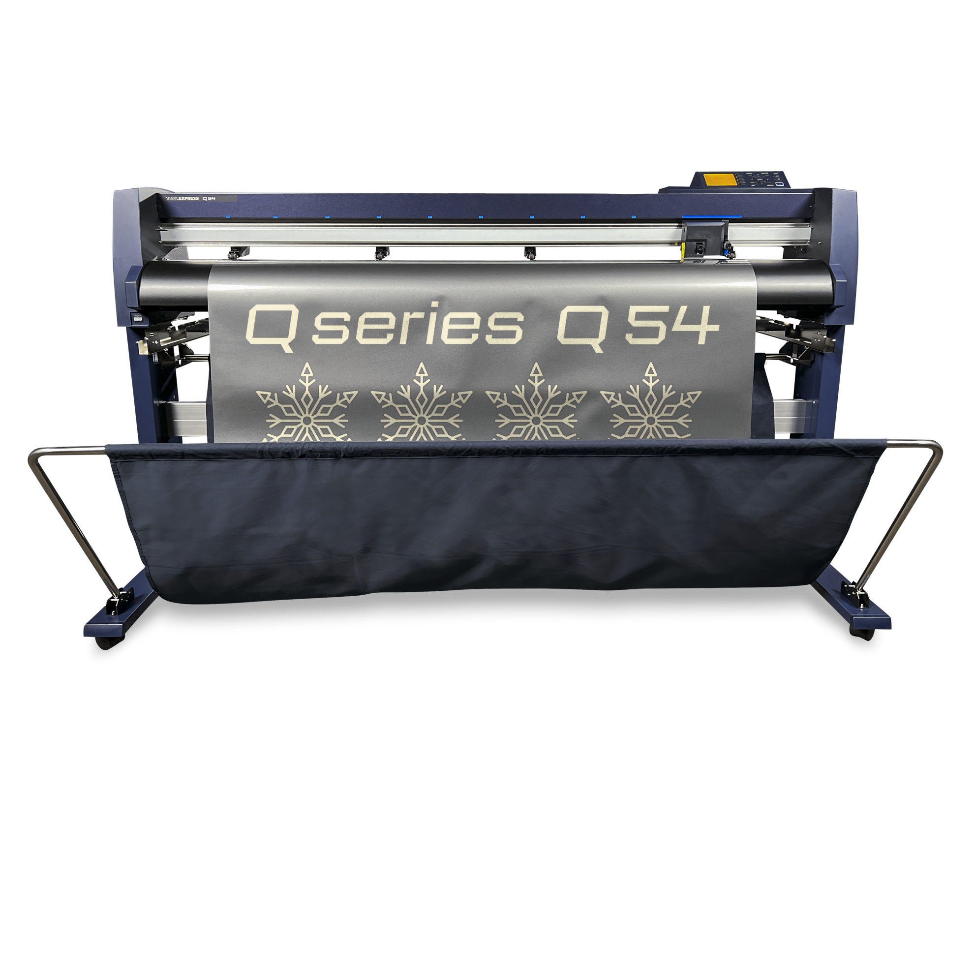 Vinyl Express Q Series Gen 3 - 54-inch Vinyl Cutter, Stand, & Media Basket