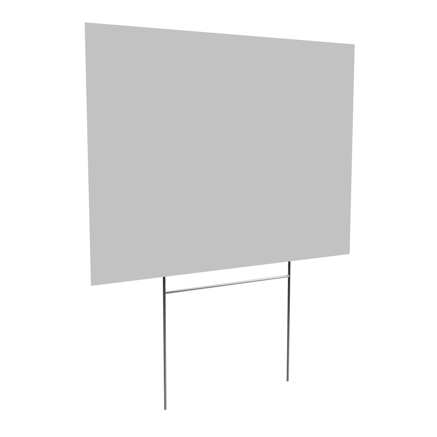 Sign Stake With Endura Corrugated Plastic Sign Sheet