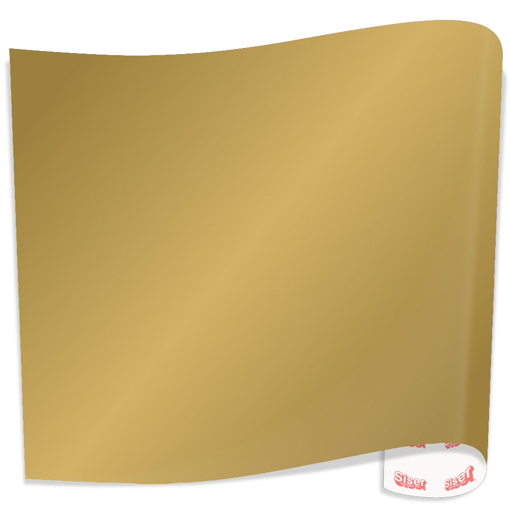 SISER EasyWeed EcoStretch Heat Transfer Vinyl - 12 in x 150 ft - Gold