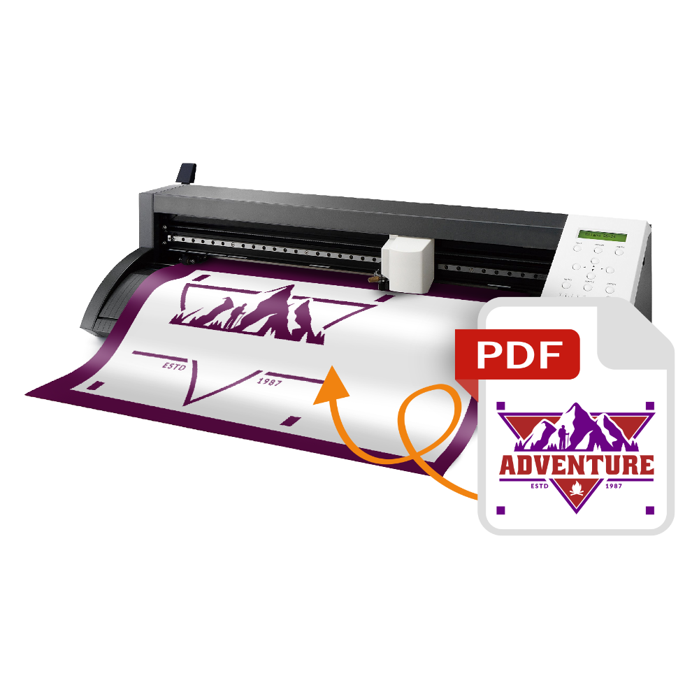 SignLAB Software Sample of Cut Vinyl
