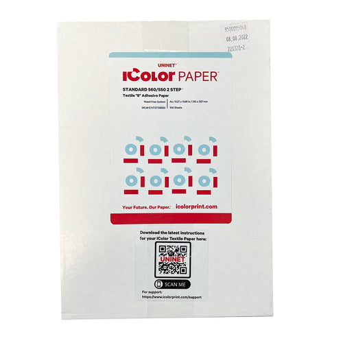 UNINET IColor Standard 560/550 2 Step Transfer Media - 'B' Adhesive ...