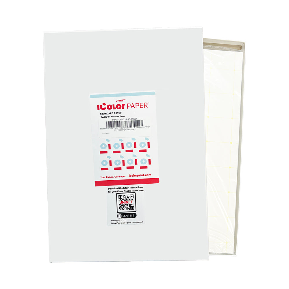 UNINET IColor Standard 2 Step Transfer Paper - 'B' Adhesive Paper