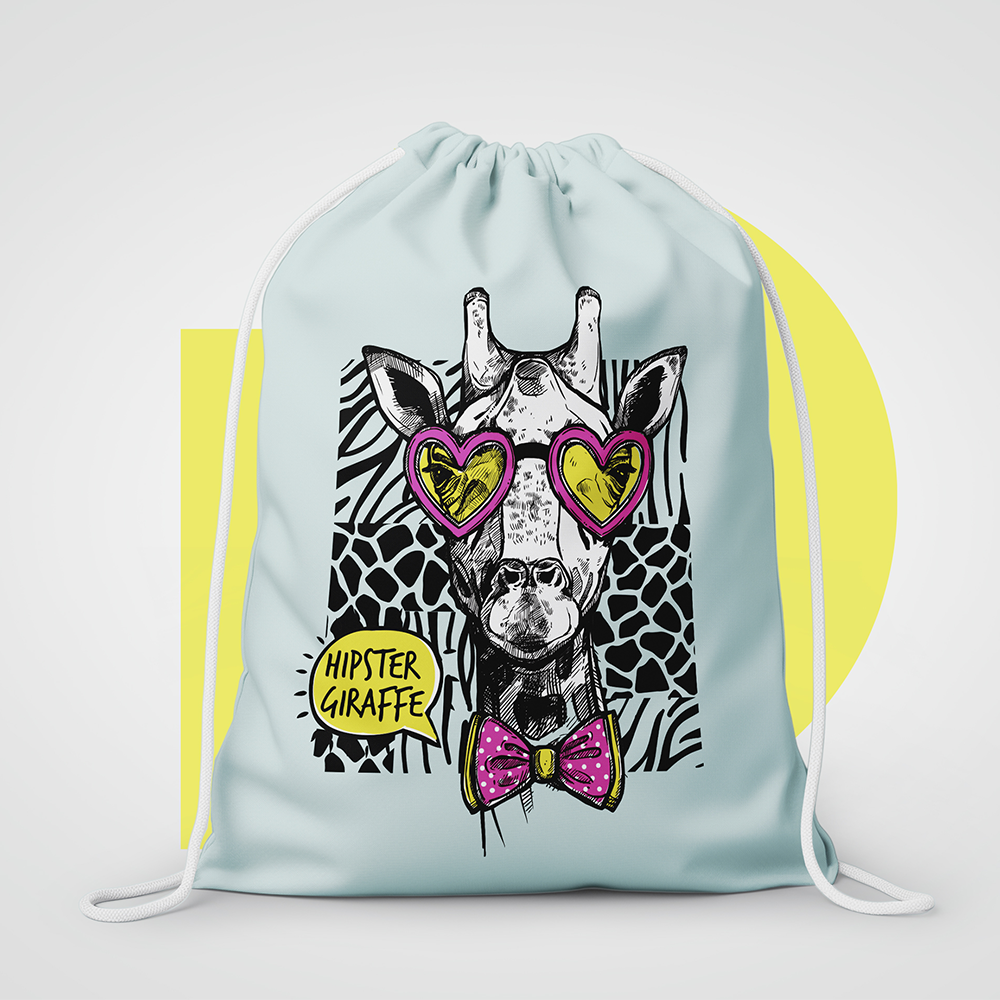 UNINET DTF 4300 Direct to Film Printer Giraffe Bag Application