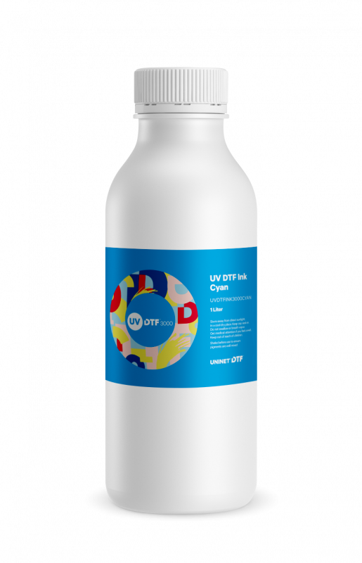 UNINET UV DTF 3000 Inks - Cyan 