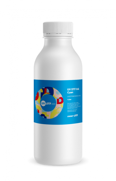 UNINET UV DTF 3000 Inks - Cyan 
