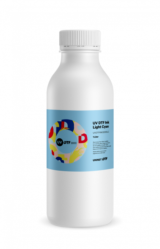 UNINET UV DTF 3000 Inks - Light Cyan