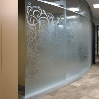 Etched Glass Vinyl