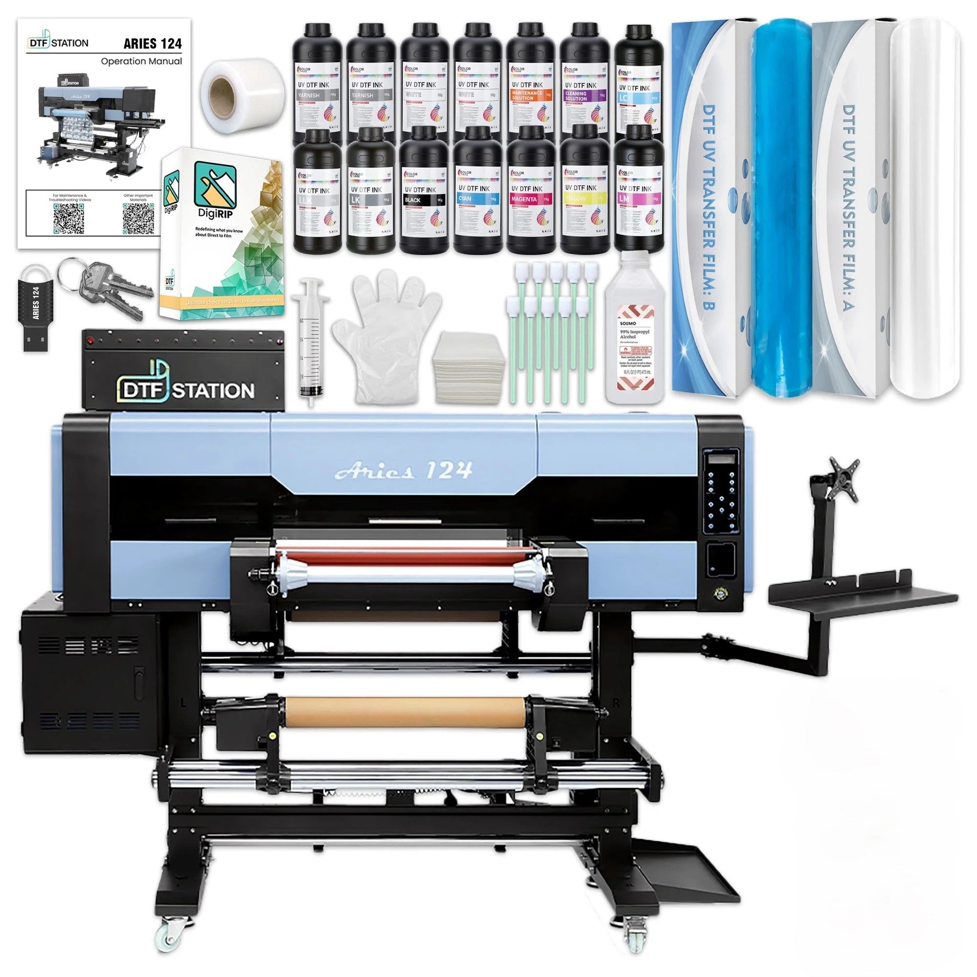 Aries 124 UV DTF Printer