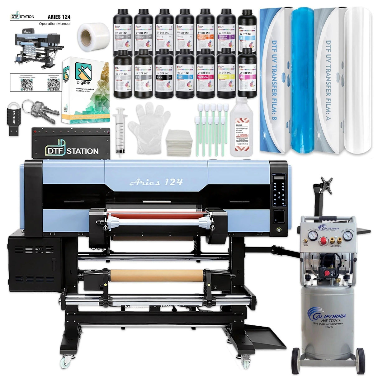 Aries 124 UV DTF Printer