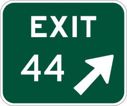 FLEXI MUTCD - Highway Sign Design Software Sample Exit Sign