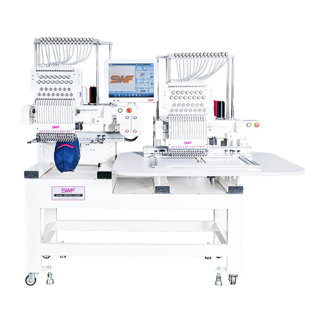 SWF KX-T1502D Dual-Head Embroidery Machine