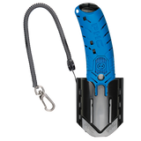 PHC CL36 Clip-on Coil Lanyard Attached to Safety Cutter