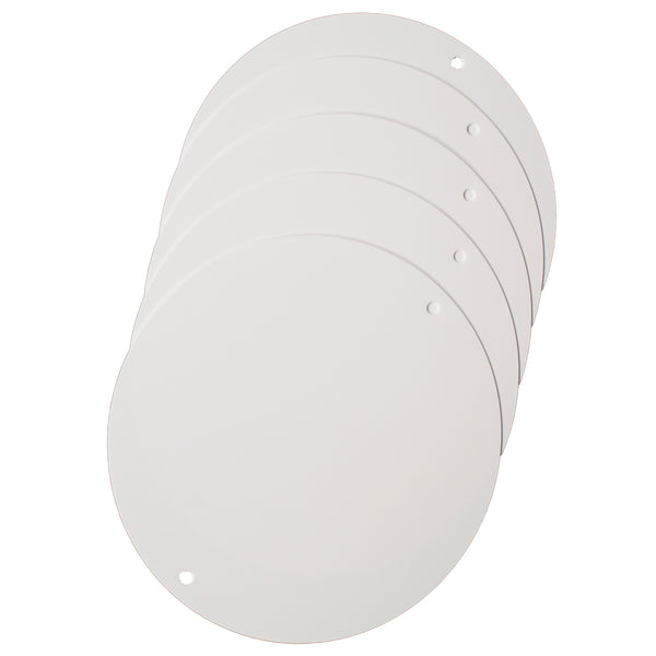 Wholesale 25mm 56mm 78mm Round Shape Sublimation White Blanks Tin