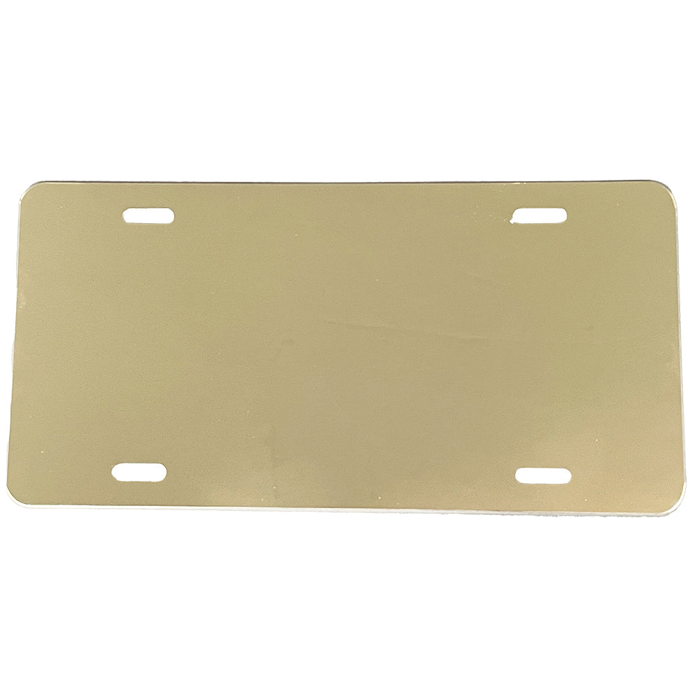 ZENWAWA License Plate Rhino In Flower Print Standard 6×12