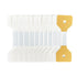 Banner Ups - Adhesive Grommet Tabs - Mini - White - 100 pack