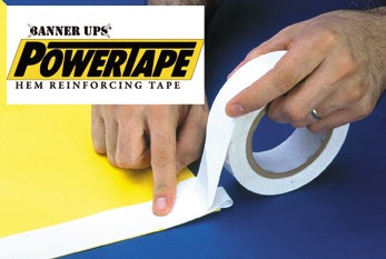 Banner Ups PowerTape - Single-Sided Banner Tape - 5 pack