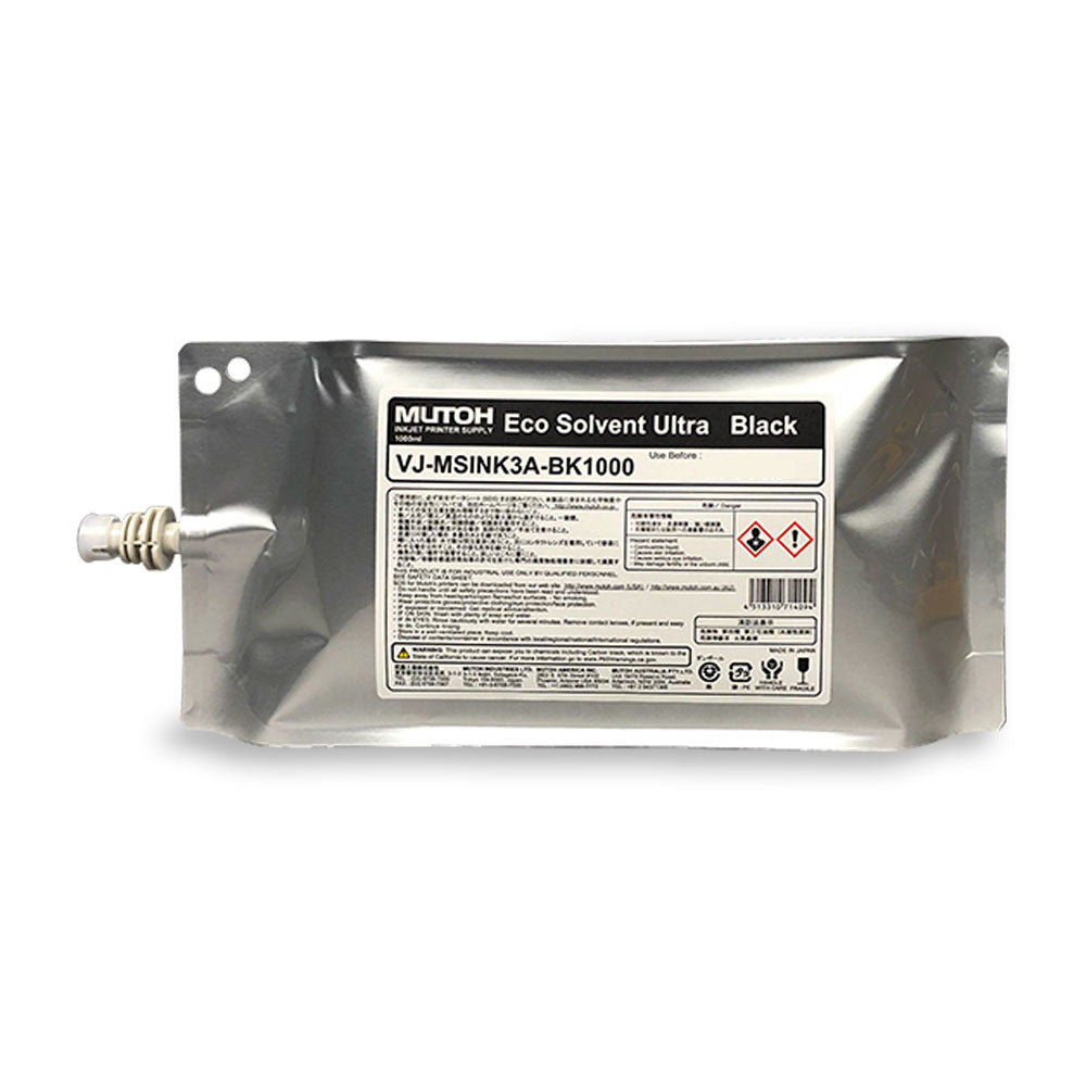 MUTOH'S ECO-SOLVENT MSINK 3A INKS - 1000ml Bag