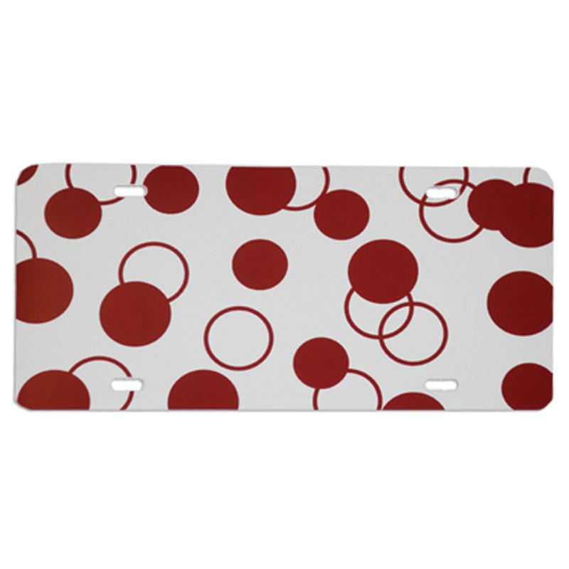 Blank Plastic License Plates - 6 in x 12 in