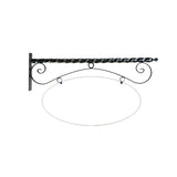 Sign Kit- Reverse Scroll Bracket with Blank Included