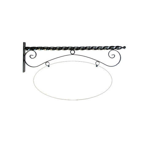 Sign Kit- Reverse Scroll Bracket with Blank Included