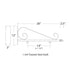 24 inch Deluxe Scroll Bracket