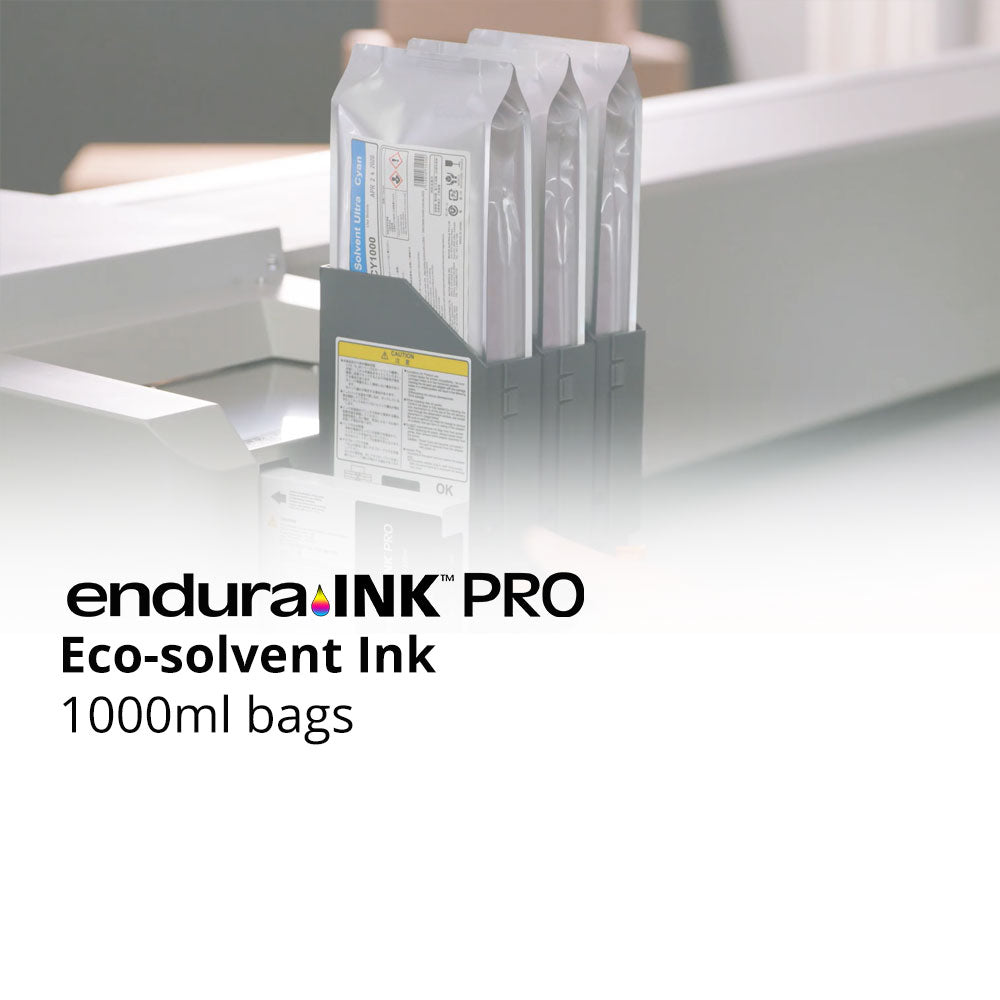 EnduraINK PRO Eco-Solvent Ink - 1,000 ml Bags