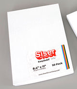 Siser EasySubli - Sublimation Heat Transfer Vinyl Sheets 8.4 in x 11 in - 50 pack