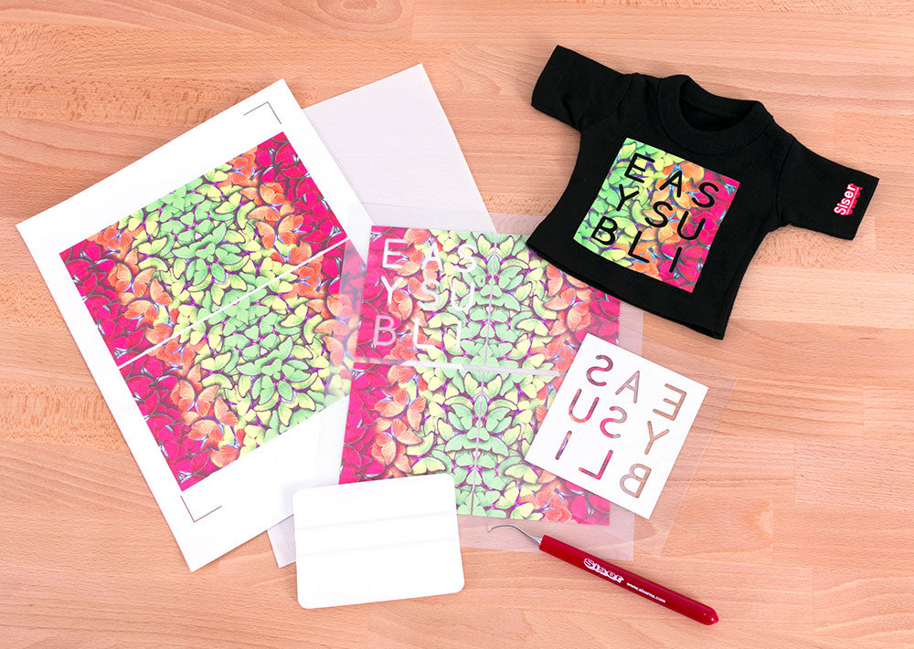 Siser EasySubli - Sublimation Heat Transfer Vinyl Sheets Application Process