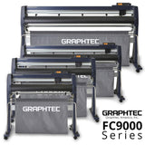 Graphtec FC9000-140 - 54 in Vinyl Cutter, Stand & Media Basket