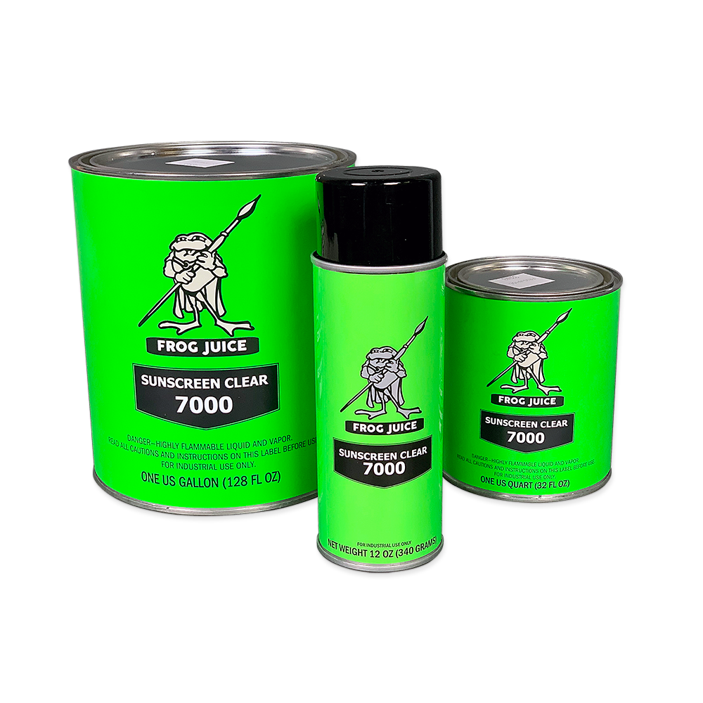 Frog Juice 7000 Sunscreen Clear - 12 oz, Quart, & Gallon