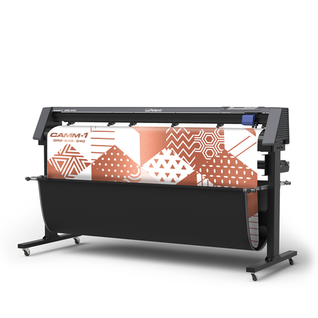 Roland DG GR2-640 Camm-1 - 64 Inch Vinyl Cutter With Media Loaded