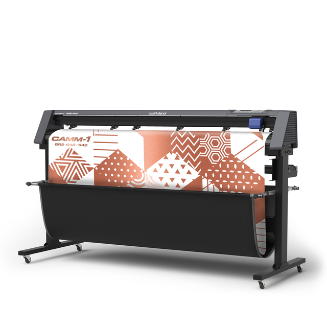 Roland DG GR2-640 Camm-1 - 64 Inch Vinyl Cutter With Media Loaded