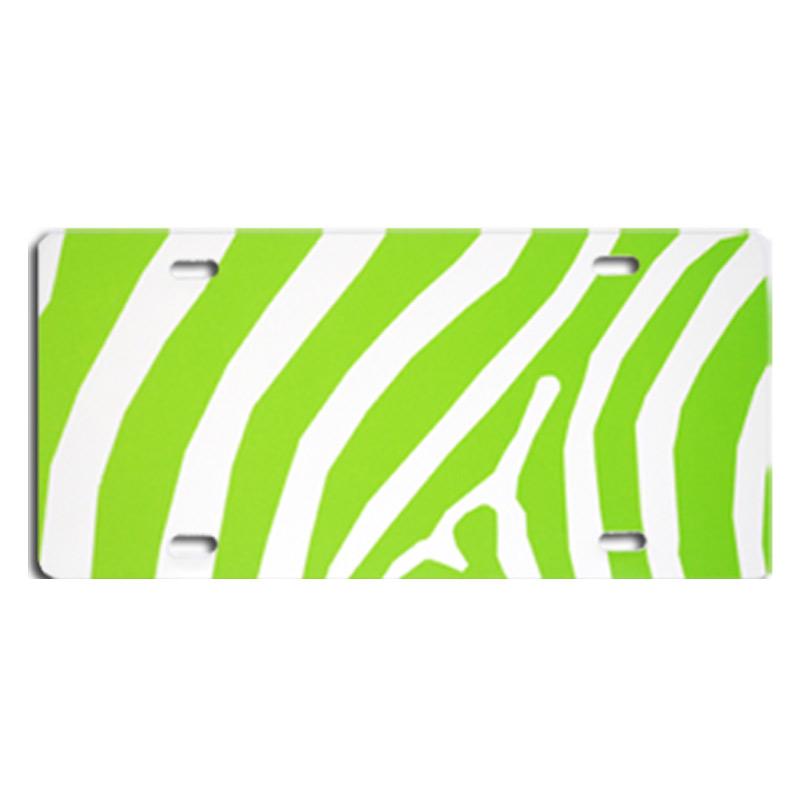 Blank Plastic License Plates - 6 in x 12 in