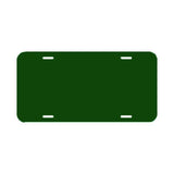 Blank Plastic License Plates - 6 in x 12 in