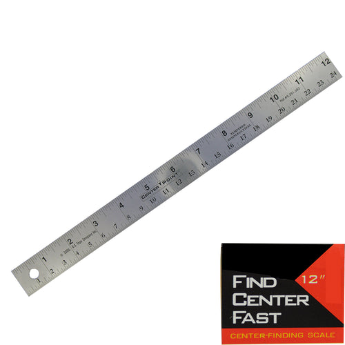 CenterPoint Straight Edge Rulers 12 inch & 24 inch Sizes SignWarehouse