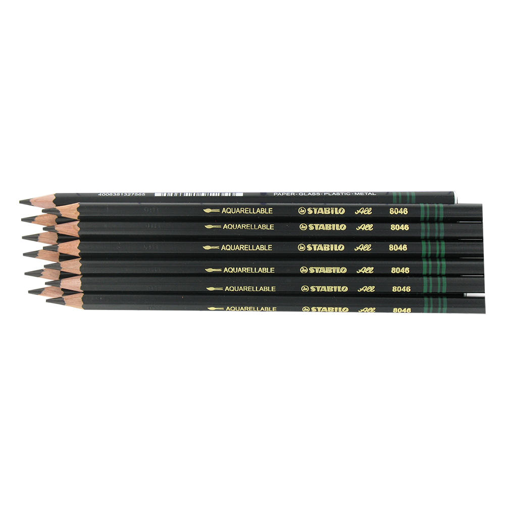 Stabilo All Pencils - Black -  Box of 12