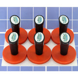 Xtreme Magz Vinyl Positioning Magnets with Handle - 6 pack