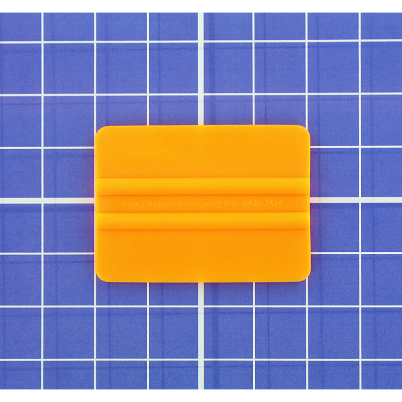 4 in Poly Blend Squeegee Bundle - Yellow - 100 pack